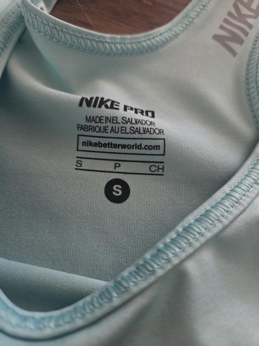 Bundle Of 2 Nike Pro Dri-Fit Active Racerback Tank Tops Sz S Teal Yellow - Picture 4 of 10